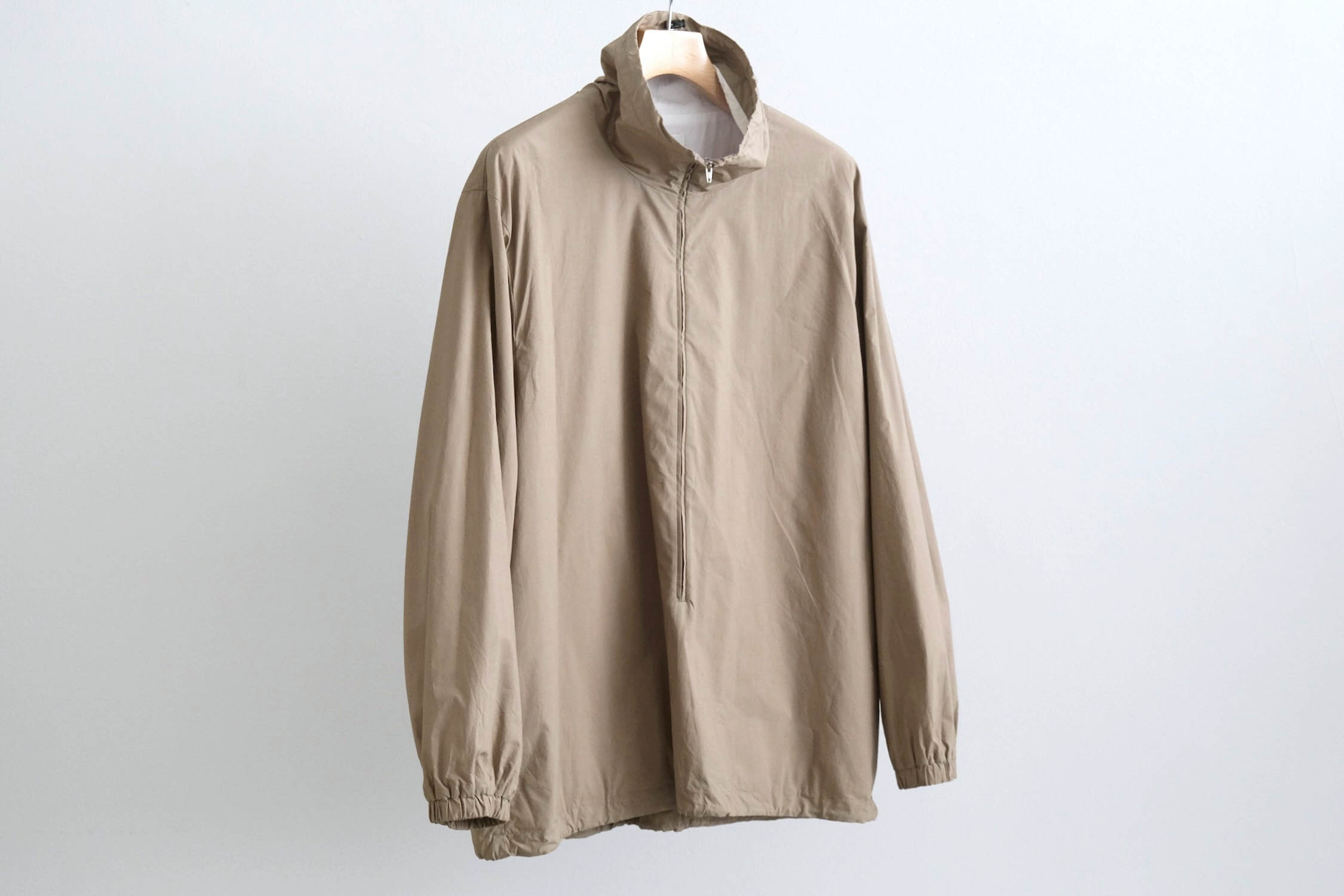 MERCERIZED COTTON STAND PULLOVER - WUNDER