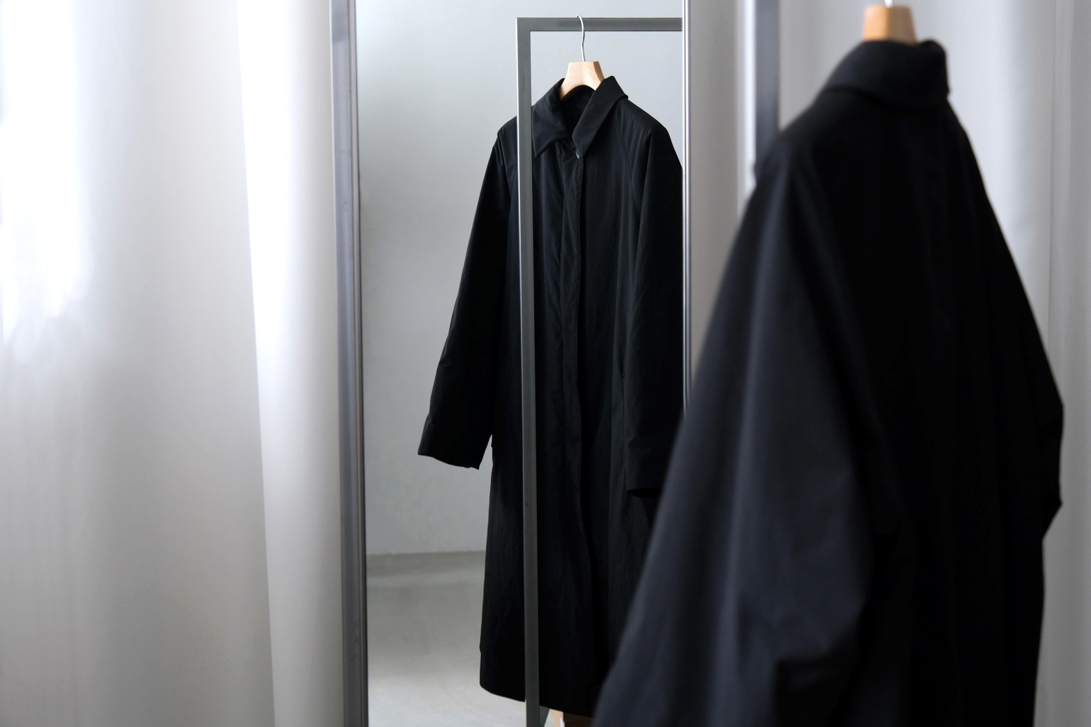 TECHNO COTTON RECYCLED WOOL / CASHMERE PADDED COAT - WUNDER