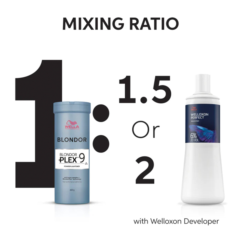Wella BlondorPlex Multi Blonde Dust-Free Powder Lightener 400g
