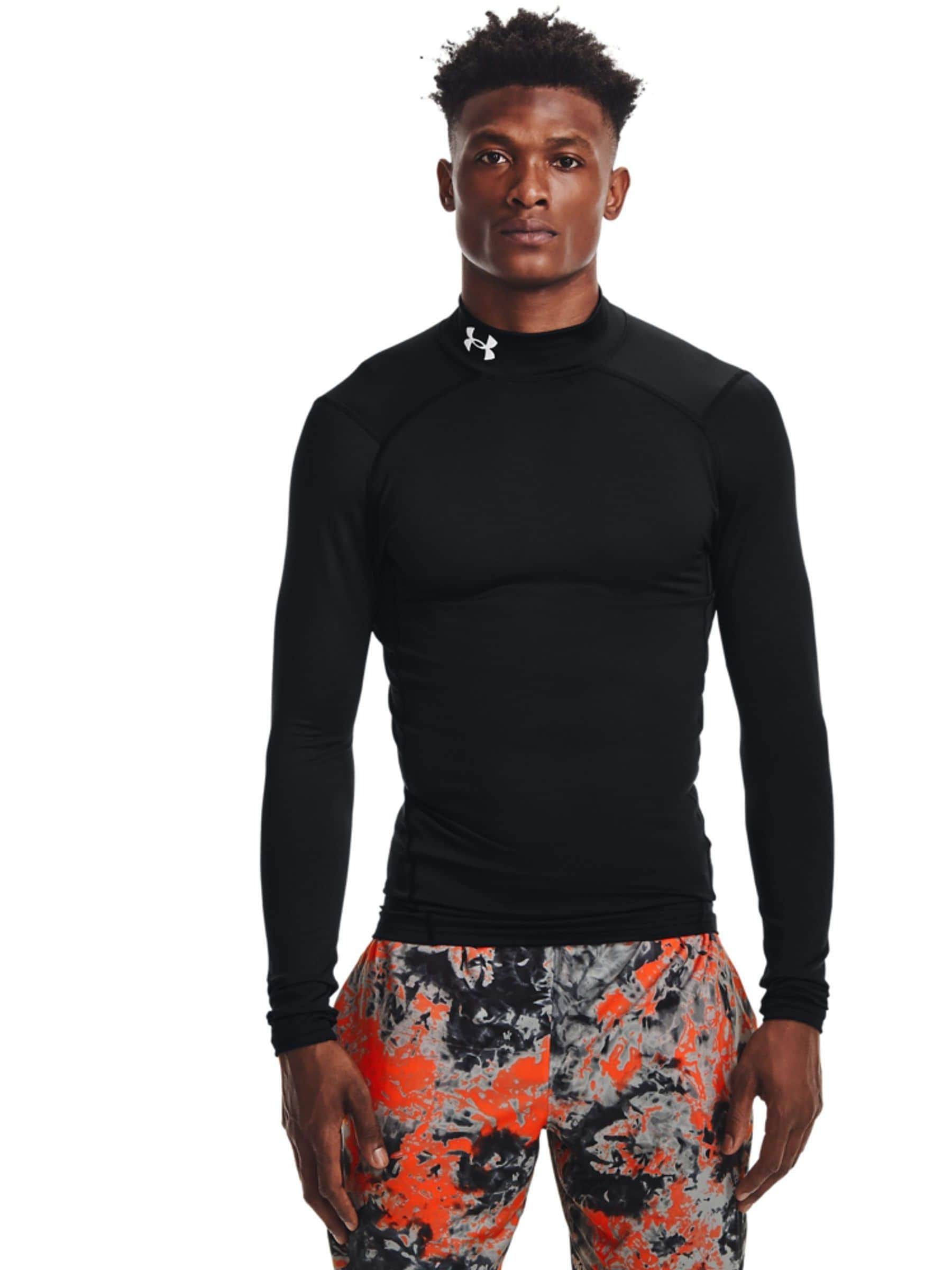 Buy Under Armour Black Cold Gear Base Layer T-Shirt from Next USA