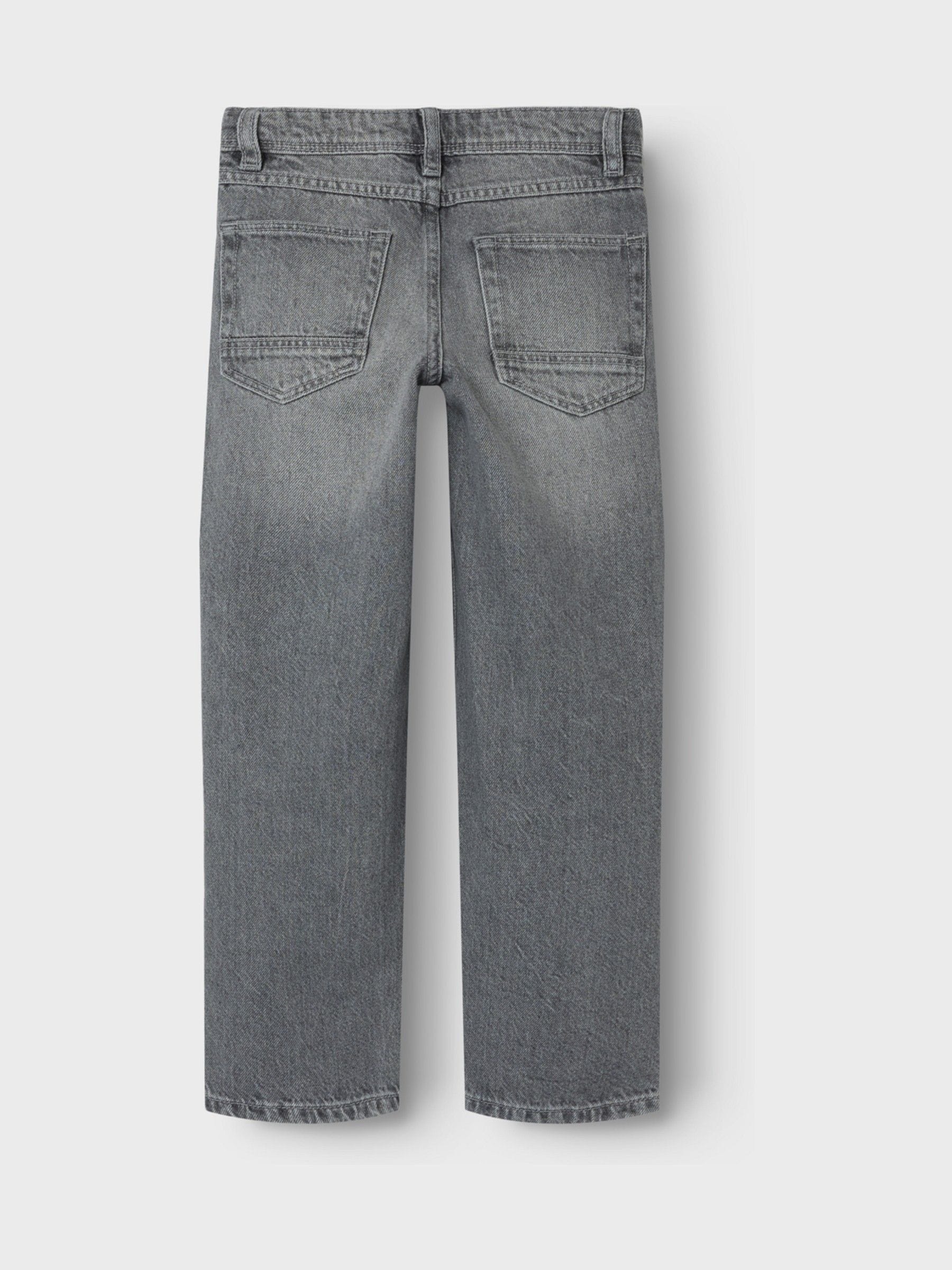 Buy Name It Grey Straight Fit Jeans from Next USA