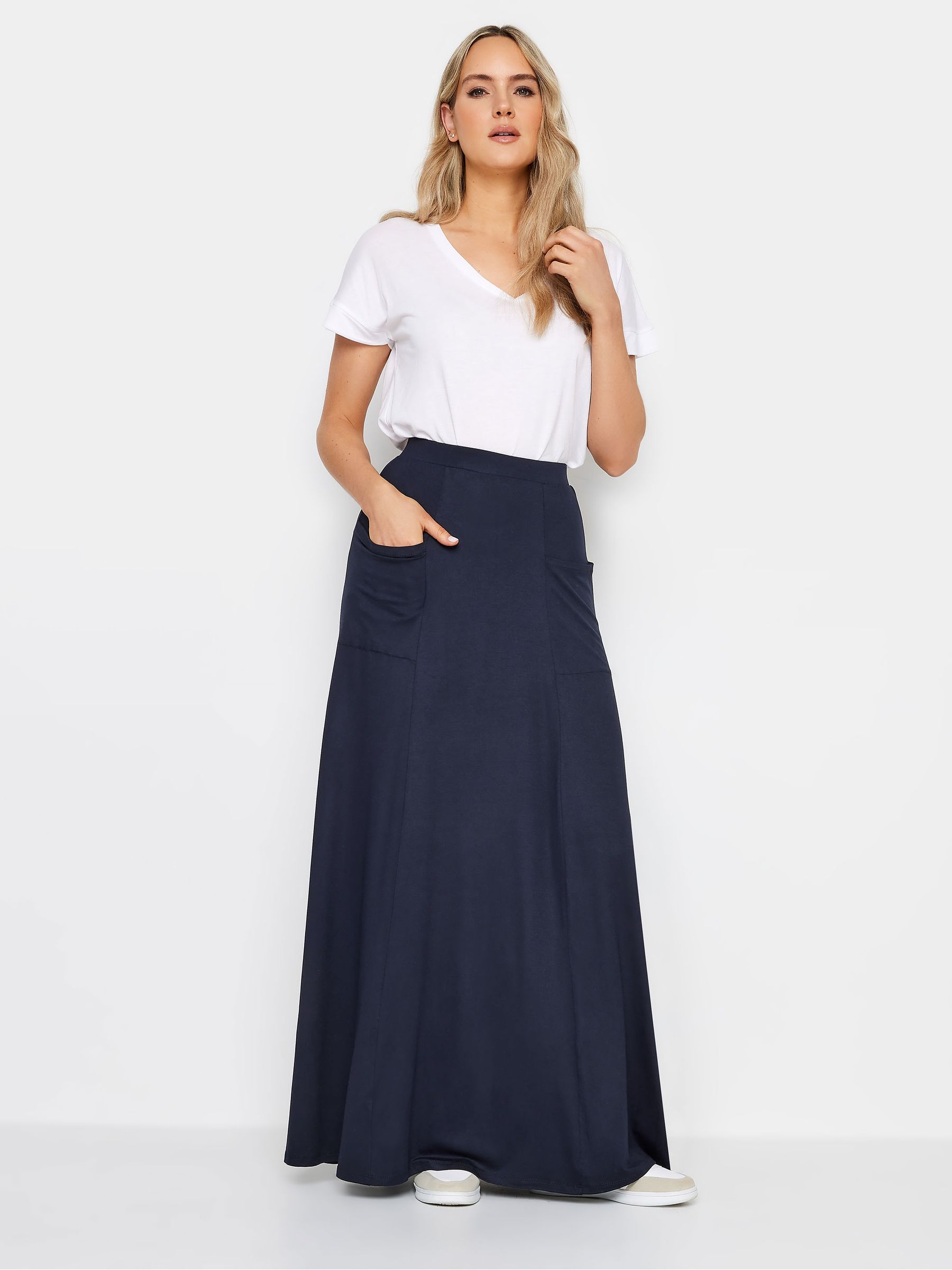 Buy Long Tall Sally Blue Fit And Flare Skirt from Next USA
