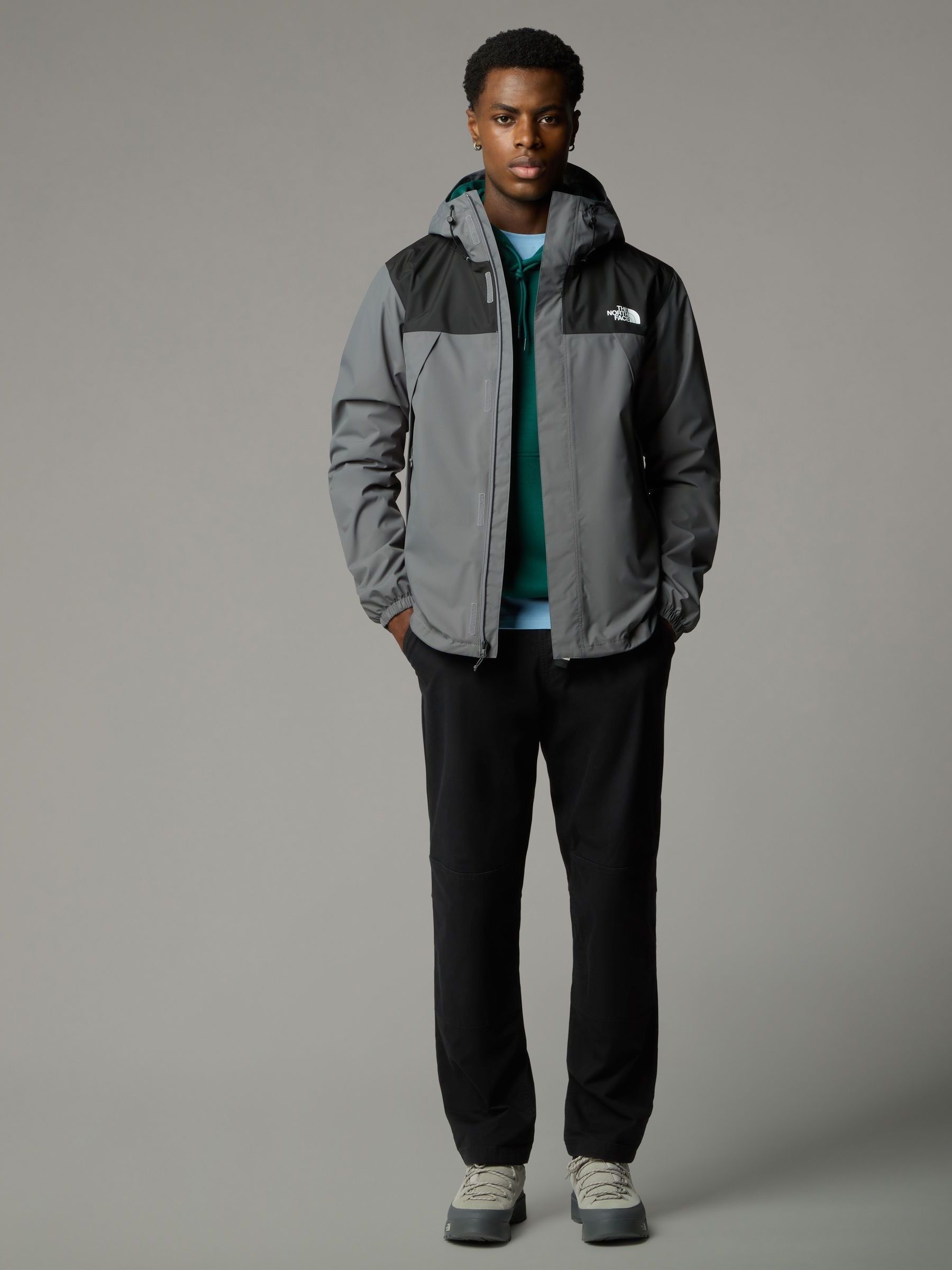 Buy The North Face Dark Grey Antora Waterproof Jacket from Next USA