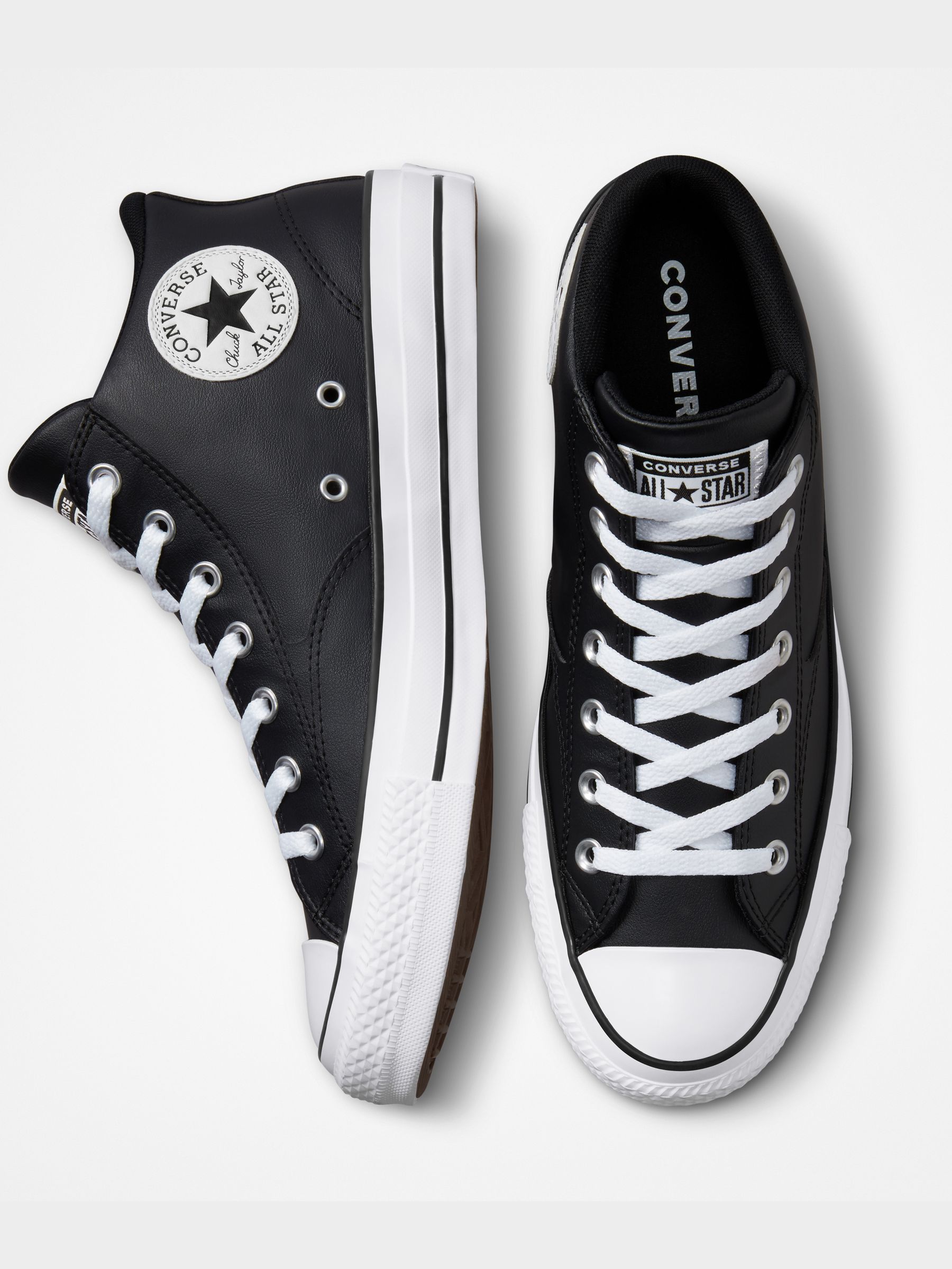 Buy Converse Black Chuck Taylor All Star Malden Street Trainers