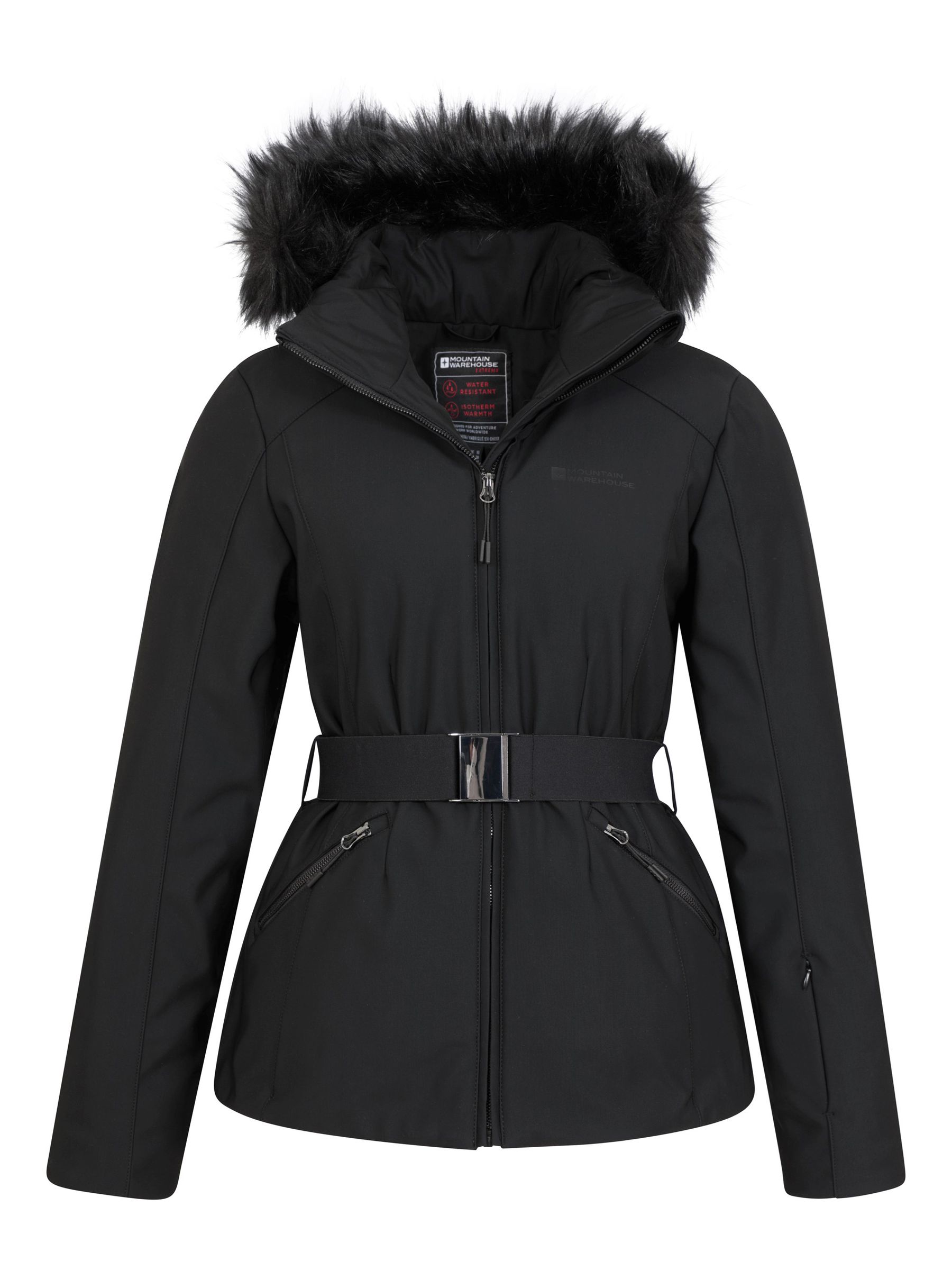 Buy Mountain Warehouse Black Womens Swiss Recco Snow Ski Jacket