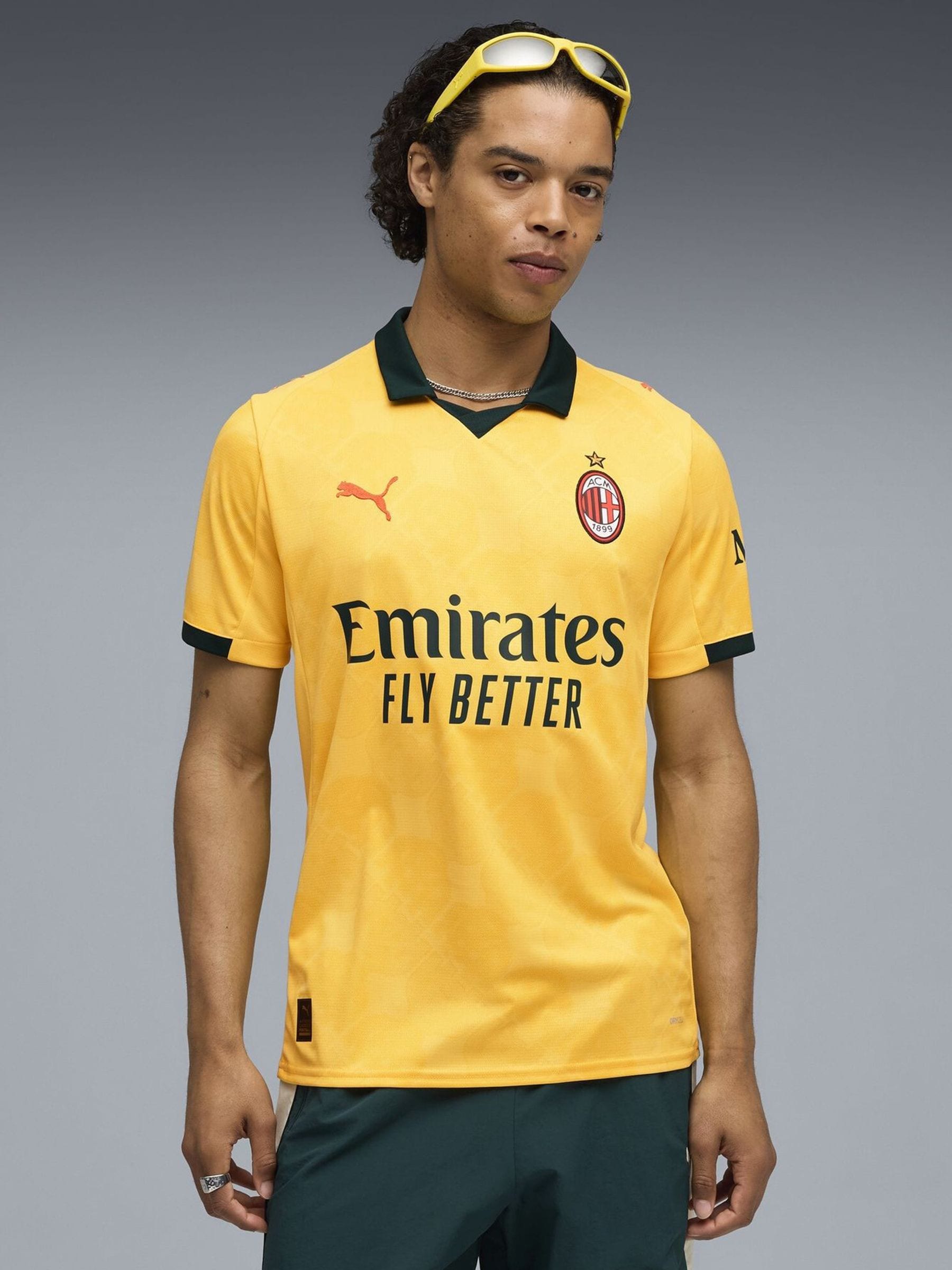 Buy Puma Yellow AC Milan 25/26 Mens Third Jersey from Next USA