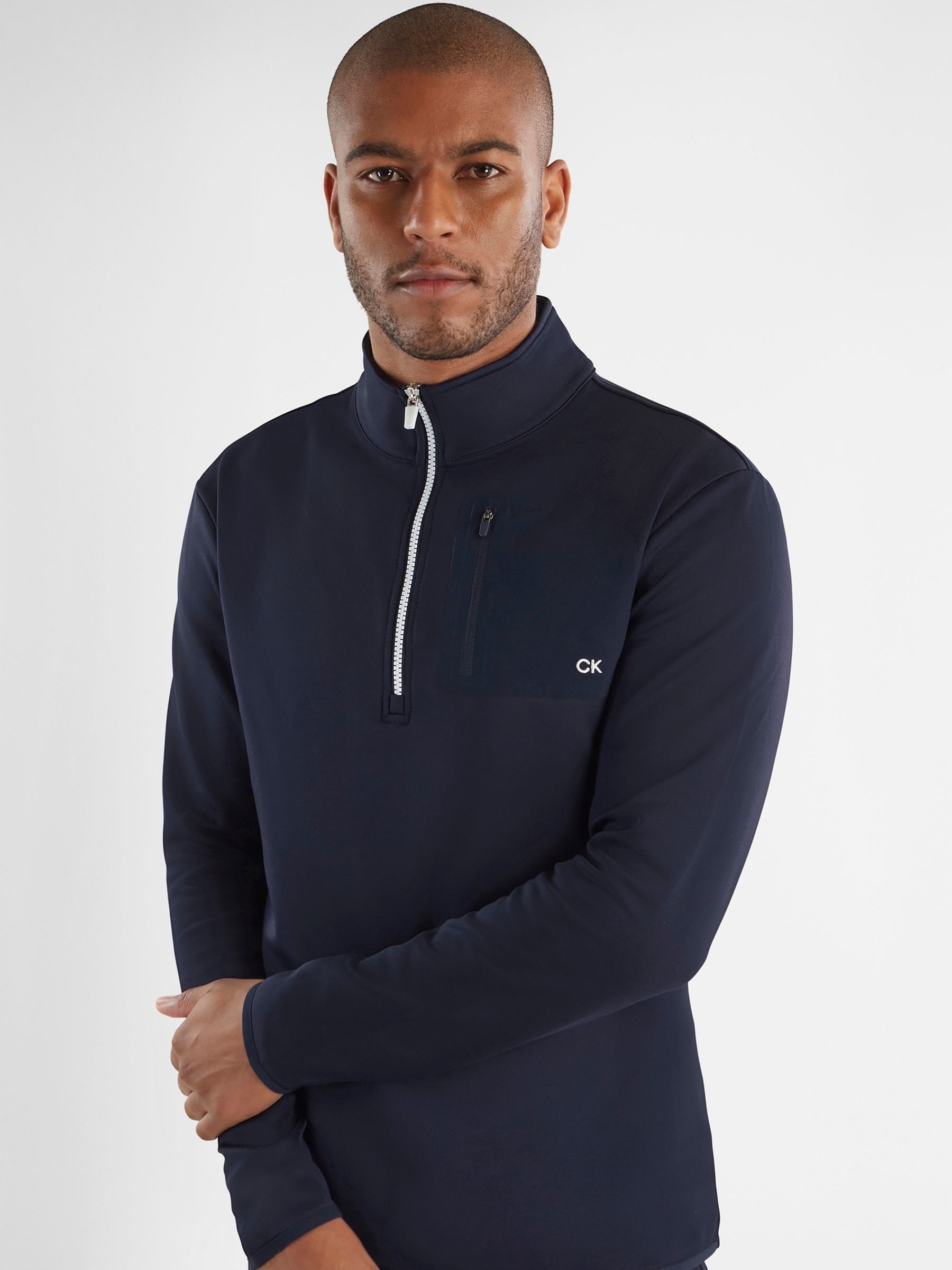 Buy Calvin Klein Golf Delta Quarter Zip Sweatshirt from Next USA