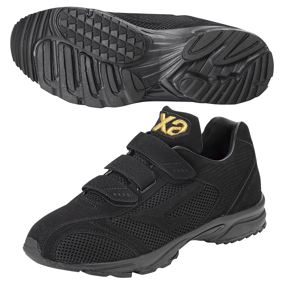 紐タイプ樹脂底スパイク(黒)｜ザナックス公式オンラインショップ