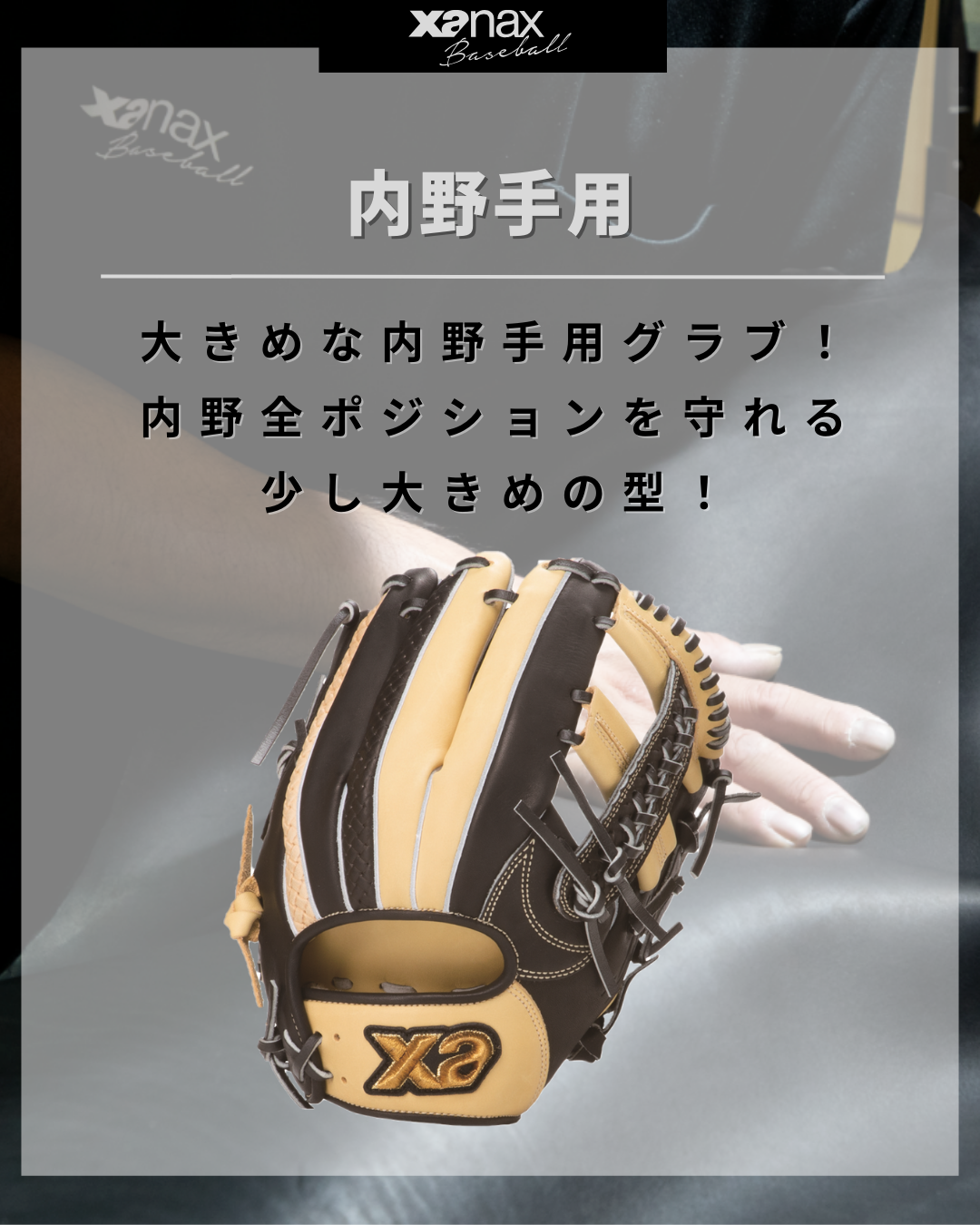 軟式トラストエックス（サイズ32.0cm）外野手用｜ザナックス公式