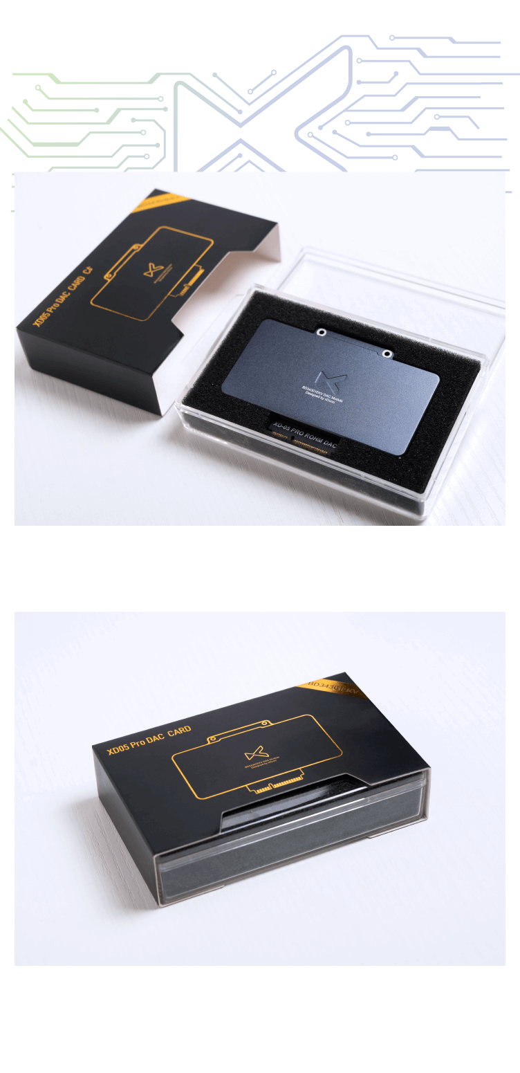 xDuoo BD34301 Card for XD05 PRO - xDuoo official store