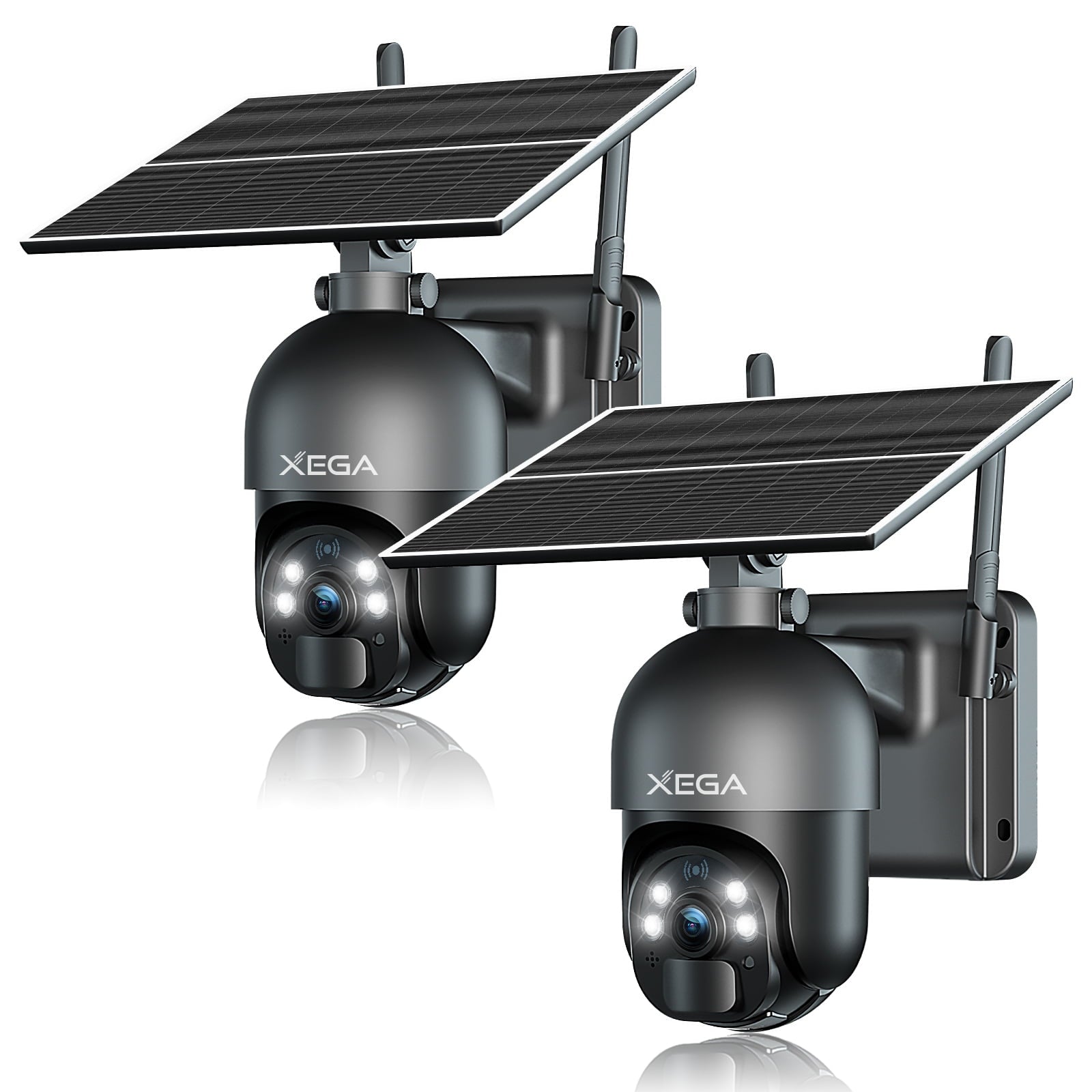 3G/4G LTE Cellular Security Cameras No WiFi Outdoor Solar Power