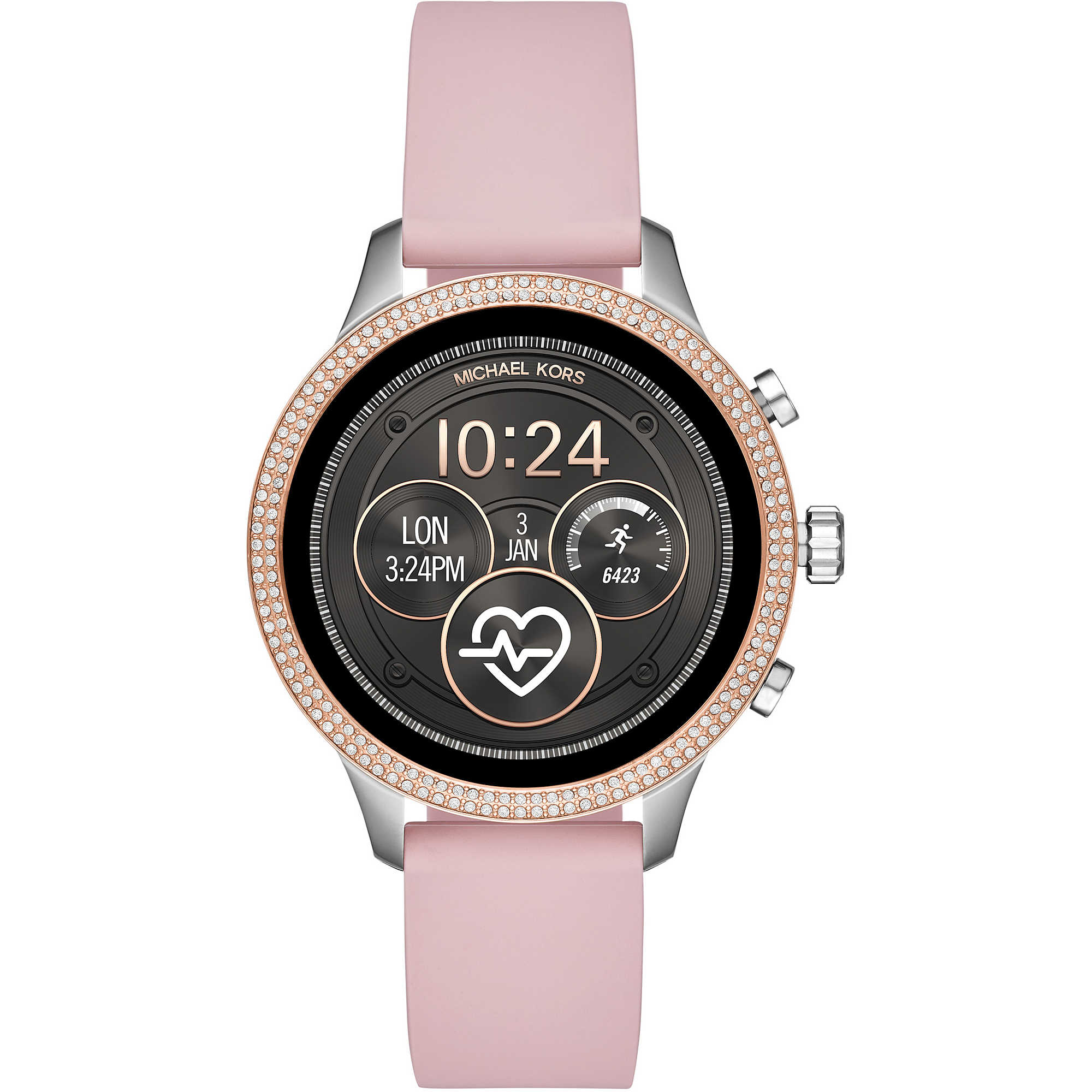 Womens Smartwatch MICHAEL KORS RUNWAY MKT5055 Silicone Pink