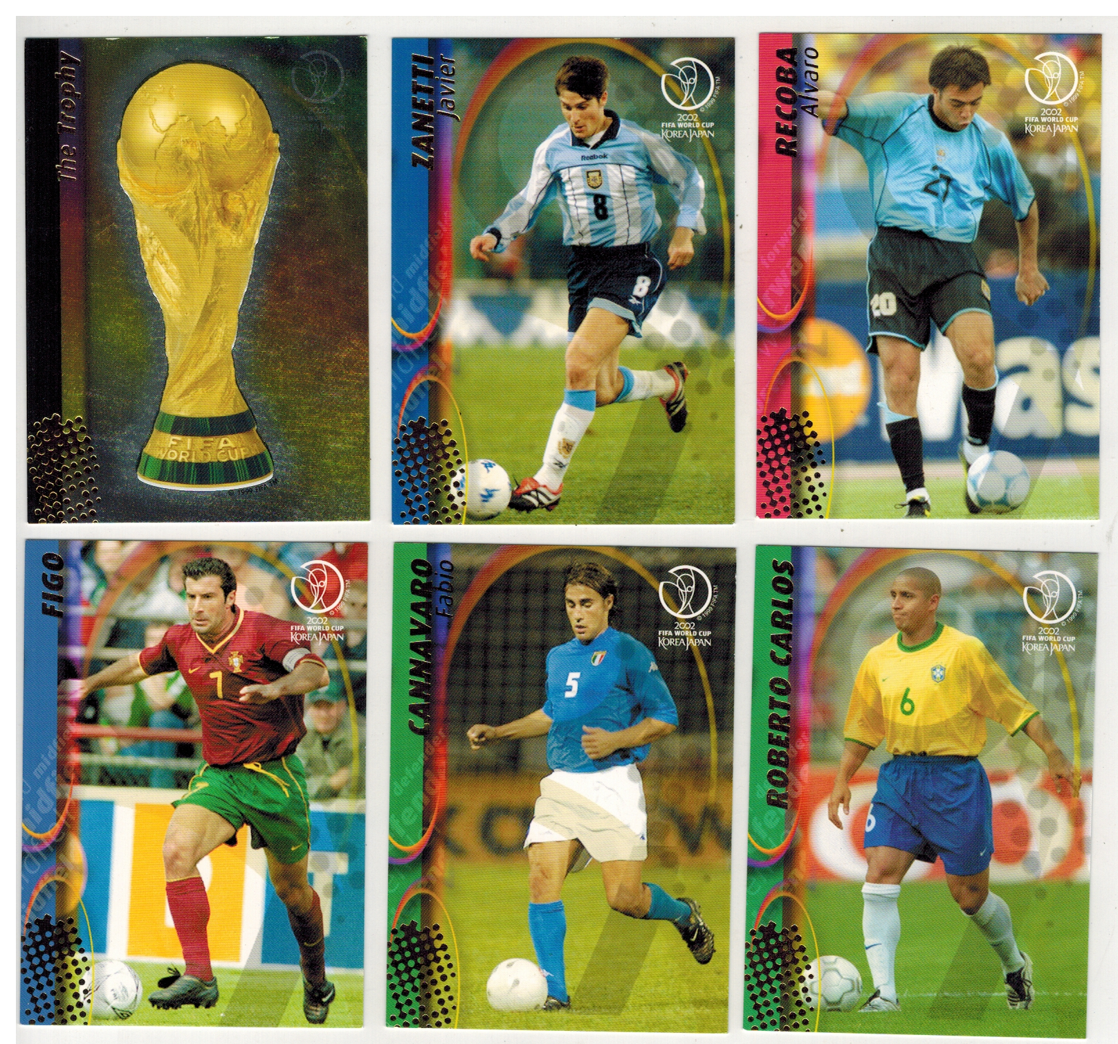 World Cup Korea Japan 2002 Panini Choose Lot Cards - Muscara.com