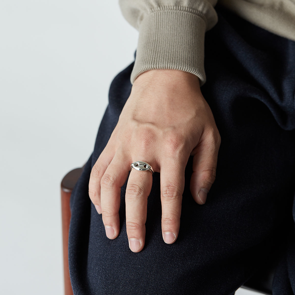 Central Caviar Ring – XOLO JEWELRY