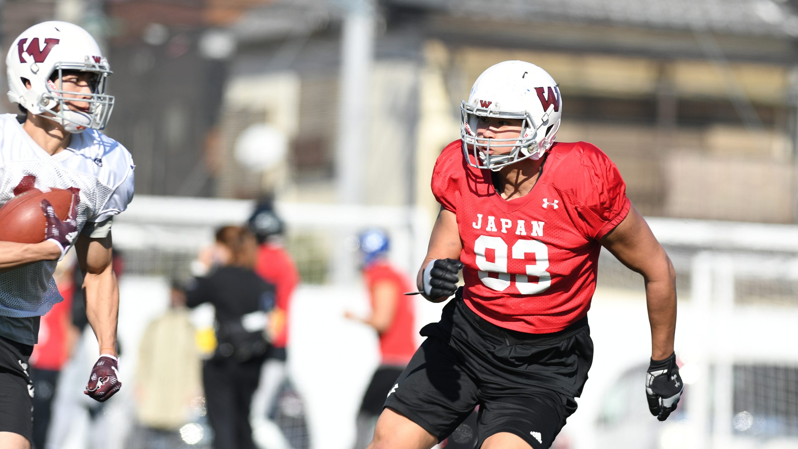 Dream Bowl】アメフト経験4年で全日本選抜入りなるか 破格のサイズを