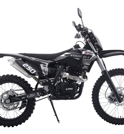 Free Shipping! X-PRO Knight DLX 250 Dirt Bike with All Lights and