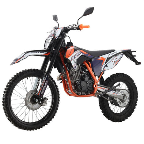 Free Shipping! X-PRO TEMPLAR 250cc Dirt Bike with All Lights and 5