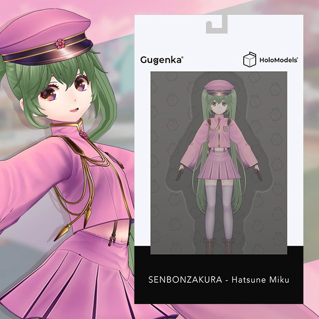 Senbonzakura - Hatsune Miku | XMarket | The world's largest XR (AR