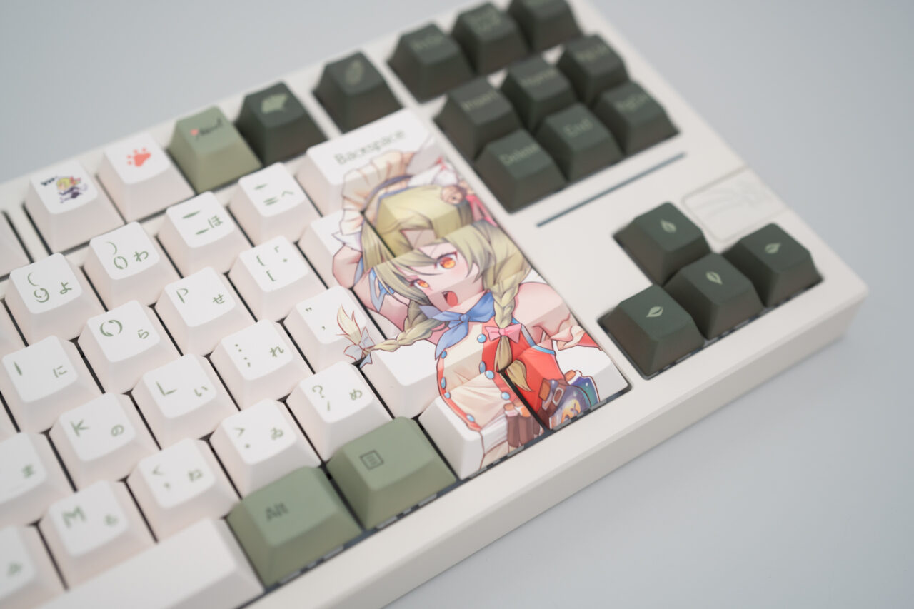 NEKO Touch Keycaps：立体的で可愛らしいデザインが目を引くキー