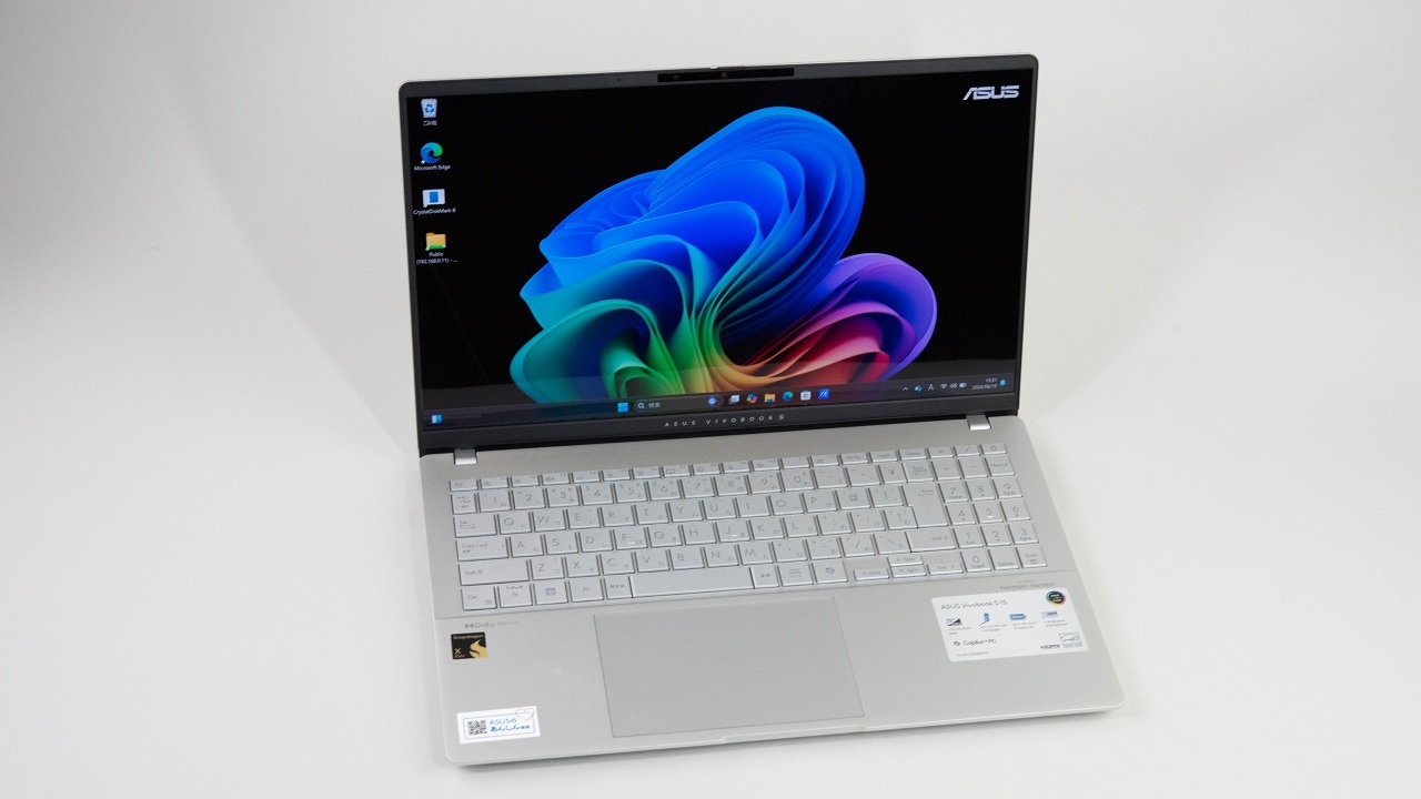 ASUSのCopilot＋ PC「Vivobook S 15」、ノートPCがメインマシンになる