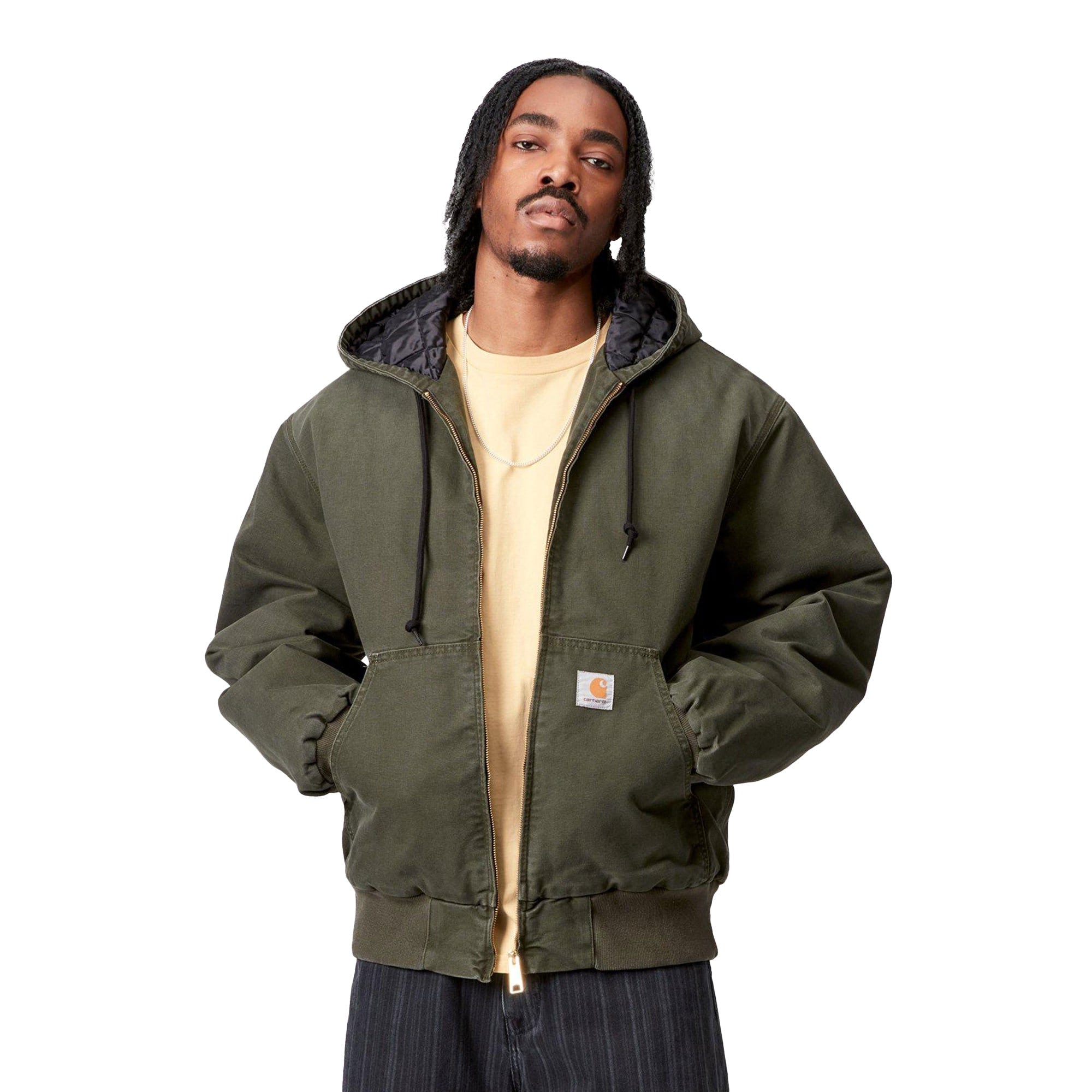 Carhartt WIP OG Active Jacket Olive stone canvas – XTREME