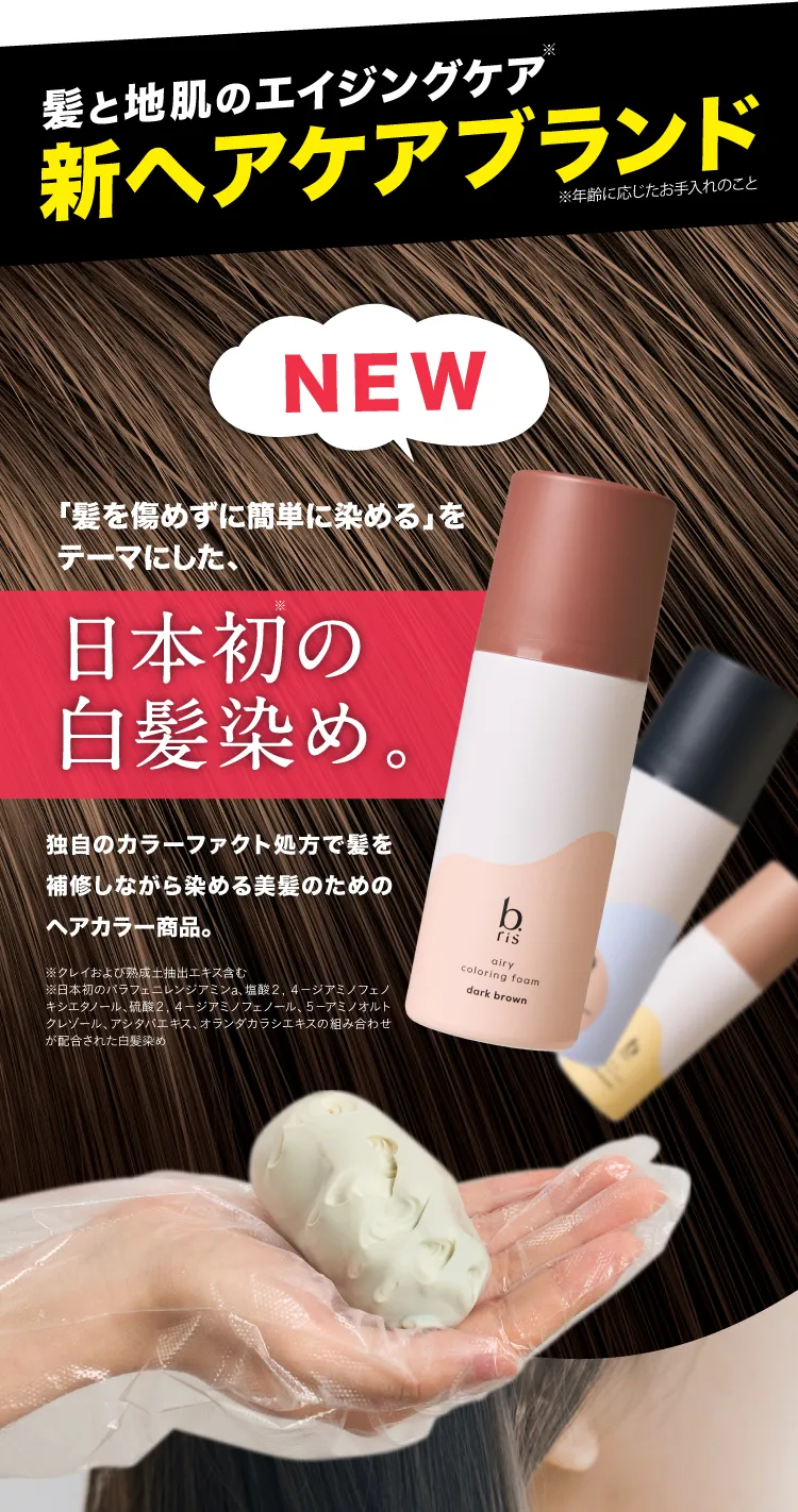 b.ris airy coloring foam