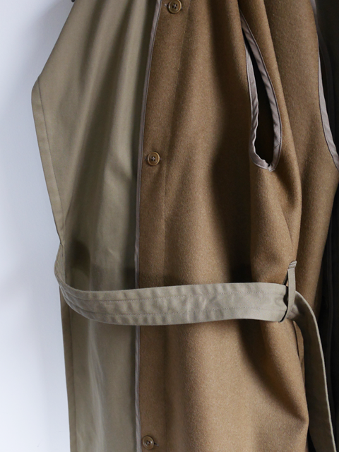 COMOLI コットンギャバ タイロッケンコート | 大阪心斎橋のメンズ洋服