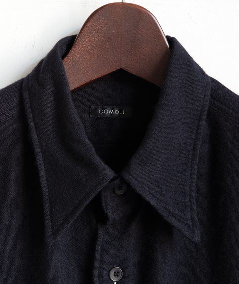 COMOLI カシミヤ和紙ワークシャツ | 大阪心斎橋のメンズ洋服のセレクト