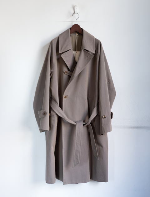 ULTERIOR Chambray Gabardine Over Coat | 大阪心斎橋のメンズ洋服の