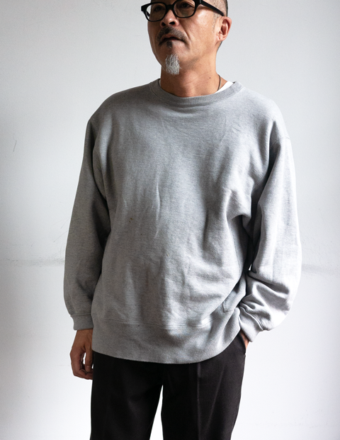 CIOTA スビンコットン 吊り裏毛 スウェットシャツ | 大阪心斎橋の