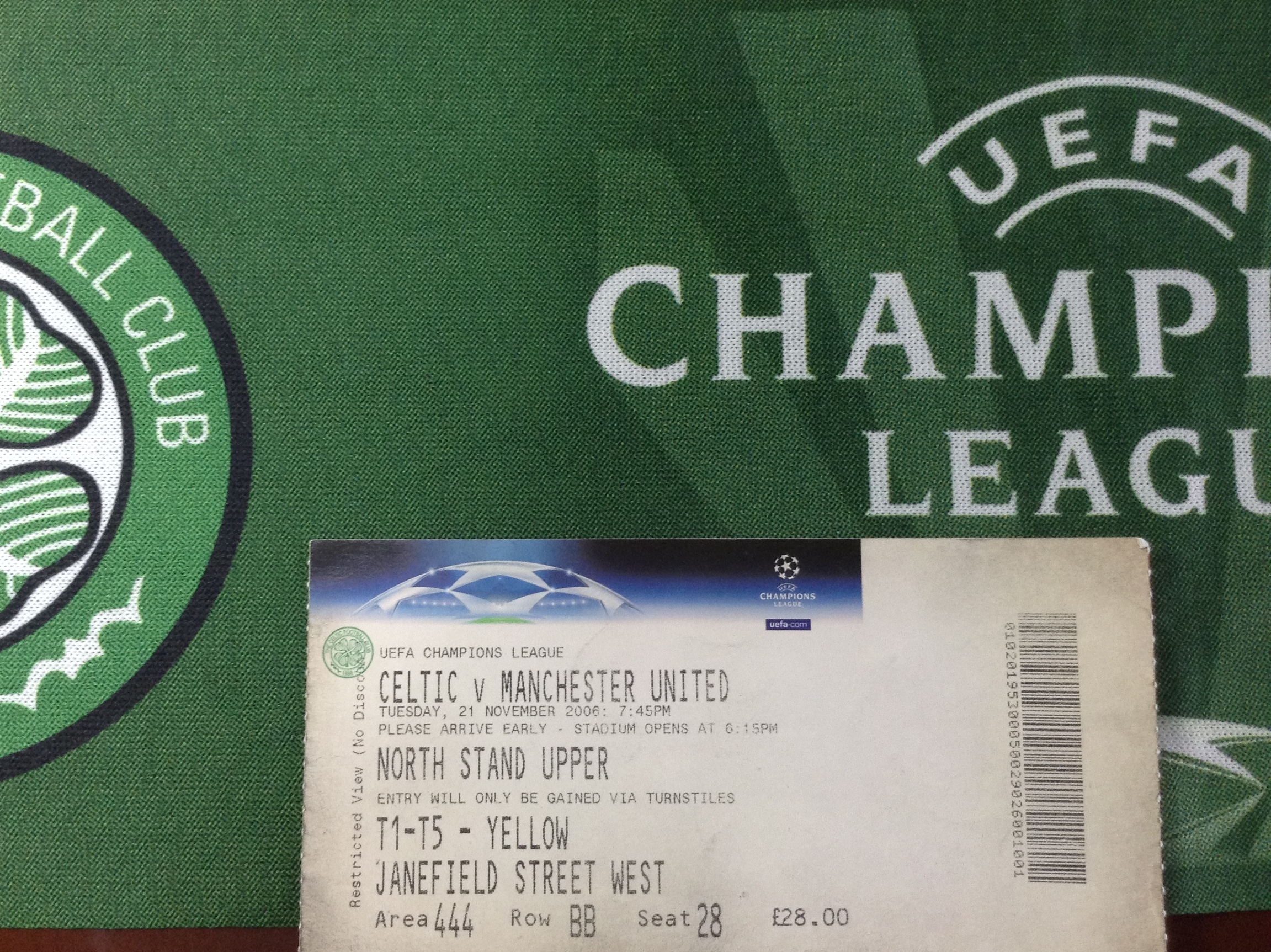 中村俊輔 セルティックvsマンU戦での伝説のフリーキック！2006/07 UEFA