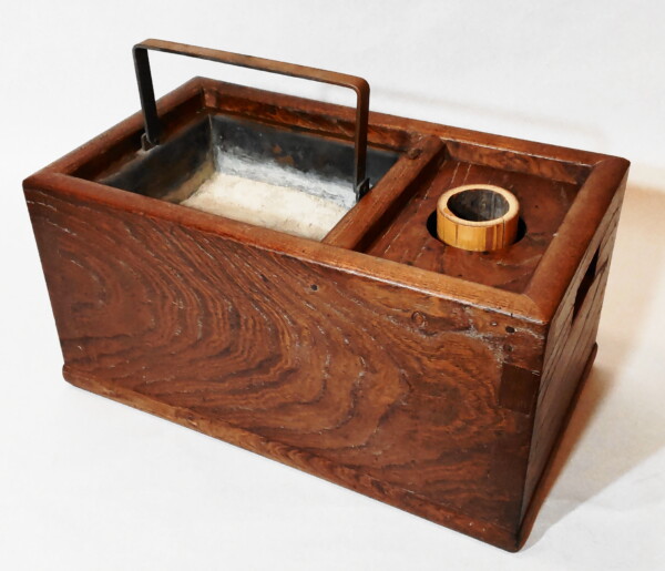 欅製煙草盆 - 生活骨董の店 やまいく
