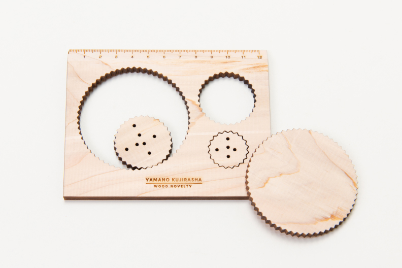 くるくる定規 木のノベルティ・OEM 山のくじら舎