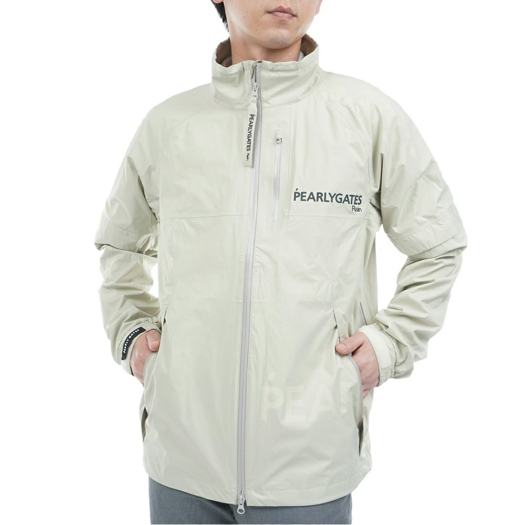 パーリーゲイツ]NYストレッチタフタ3Lレインジャケット (MENS