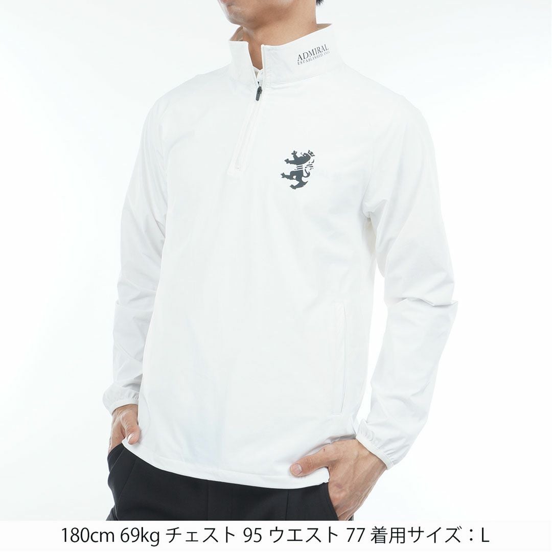 30％OFF】[アドミラル ゴルフ]メンズ ハーフジップ スニードジャケット