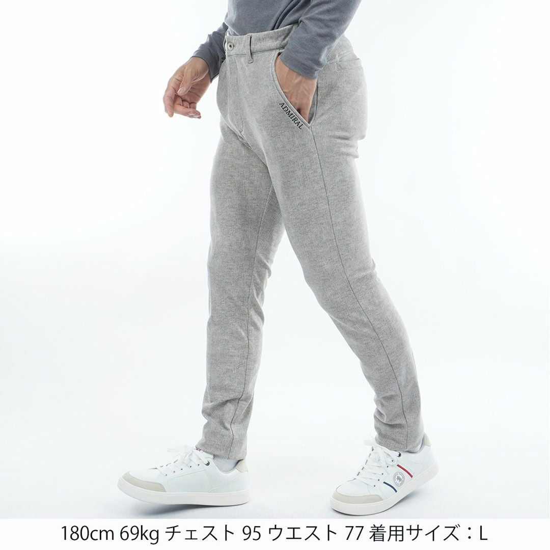 30％OFF】[アドミラル ゴルフ]メンズ ハイテンション 裏起毛テーパード