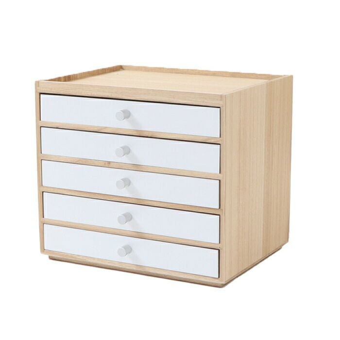 スタッキング小物チェスト luster(ラスター) 5段5杯 ヤマソロ