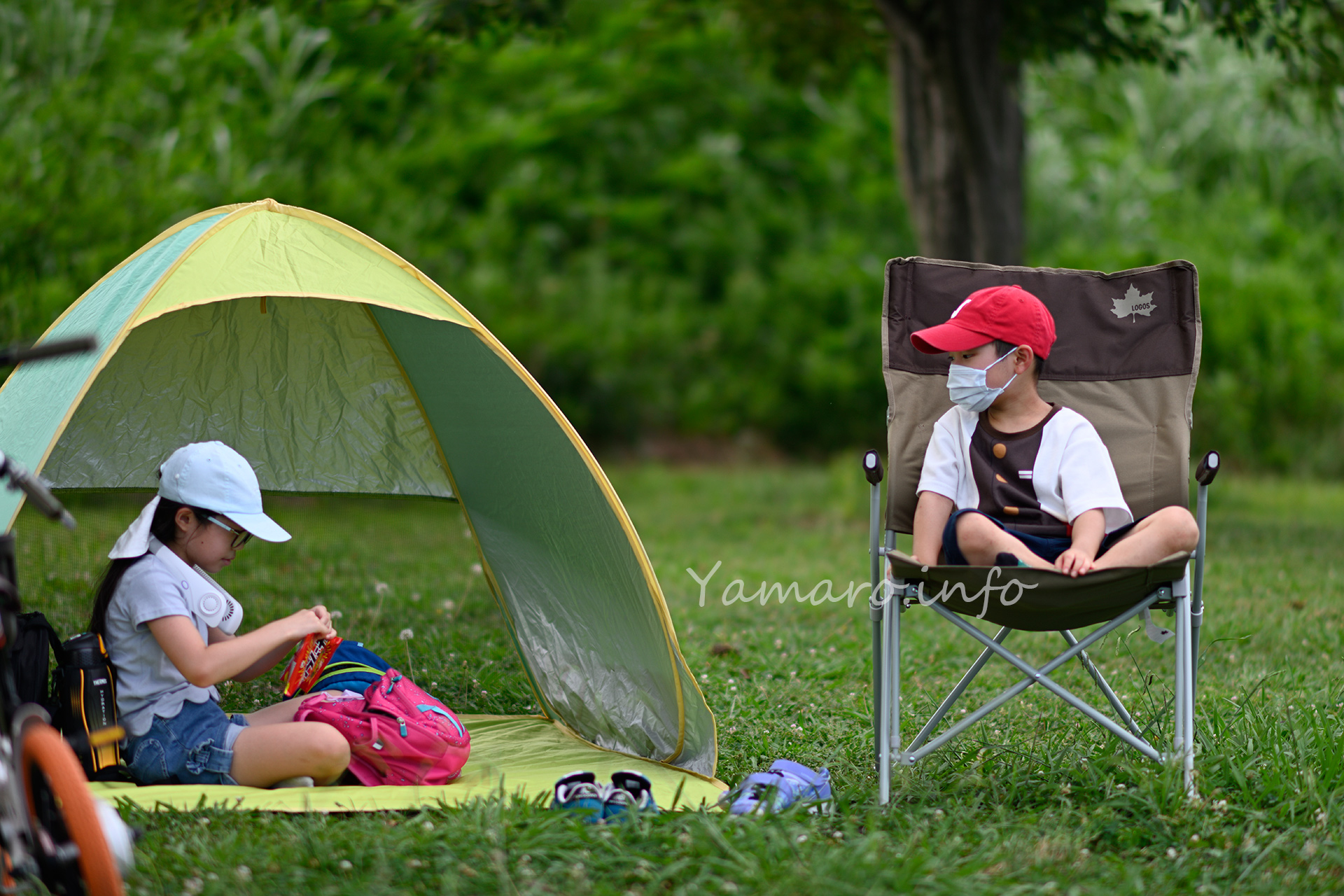 LOGOS Life バックホールドチェアを買ってみた - Blog@yamaro.info