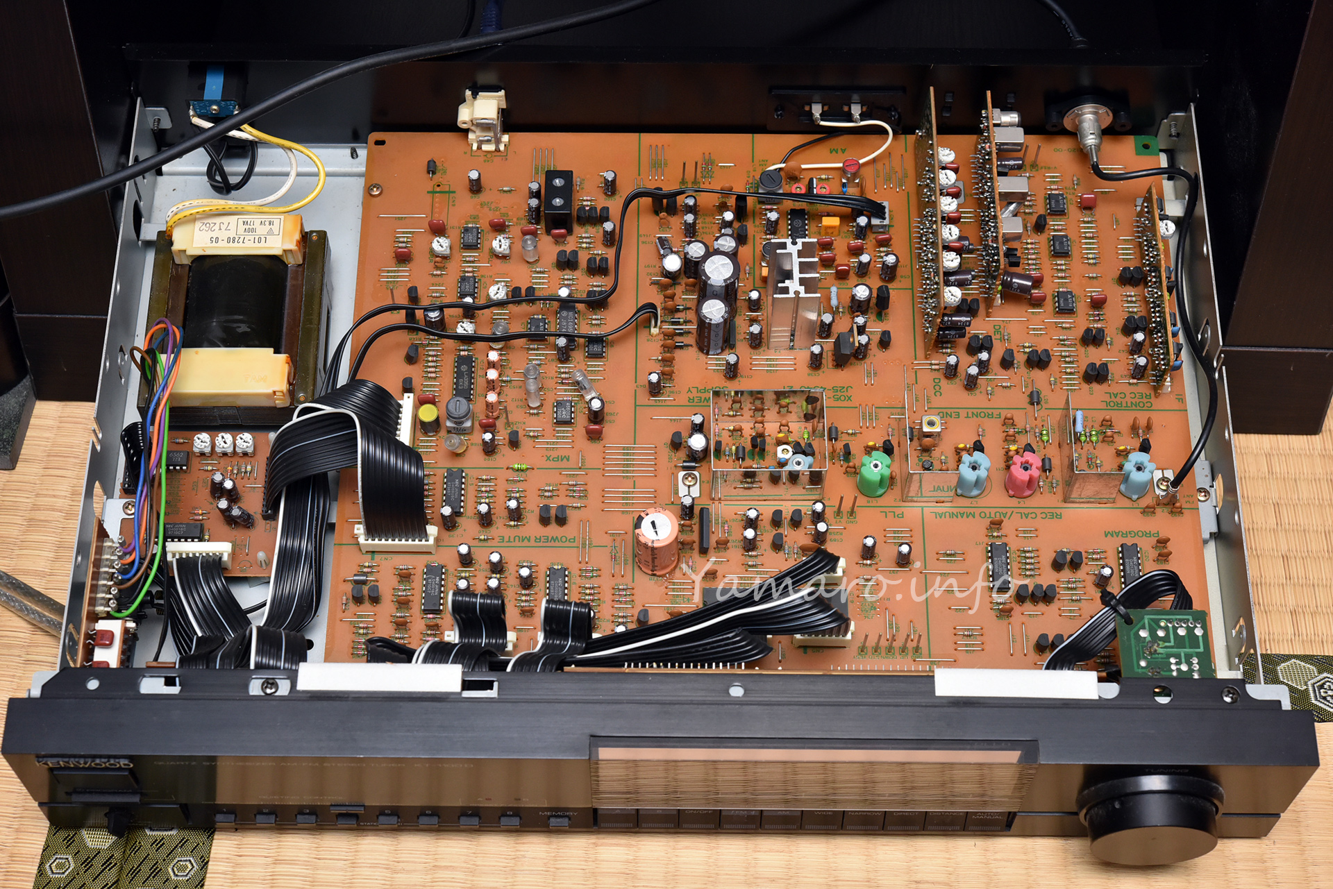 KENWOODのチューナー KT-1100Dの調整を行った - Blog@yamaro.info