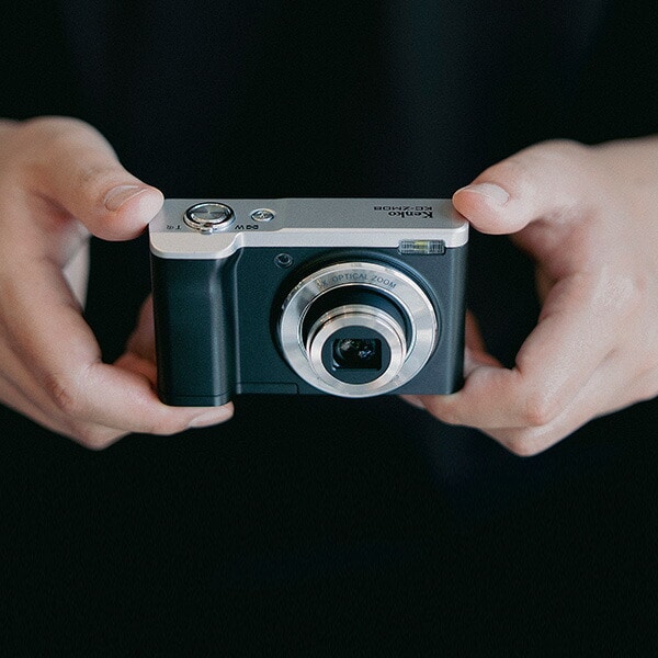 光学5倍ズームデジタルカメラ 1600万画素 KC-ZM08 ケンコー | 山善