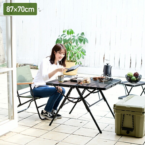 タフライトアクションテーブル 87.5×40.5cm TAT-8640 山善 | 山善