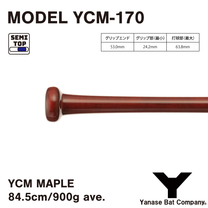 YCM-170 - YANASE BAT COMPANY