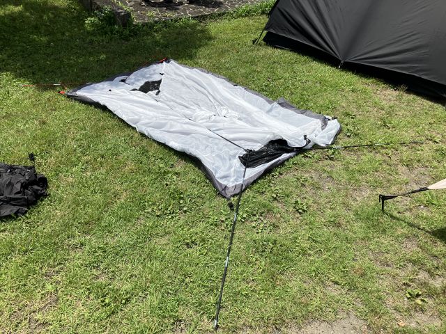 ワークマン！キャンツー対応ミシックツーリングテントAG設営レビュー