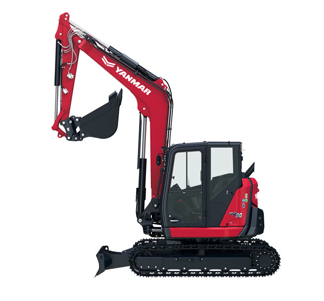 Yanmar Compact Equipment | Mini excavator ViO80-7