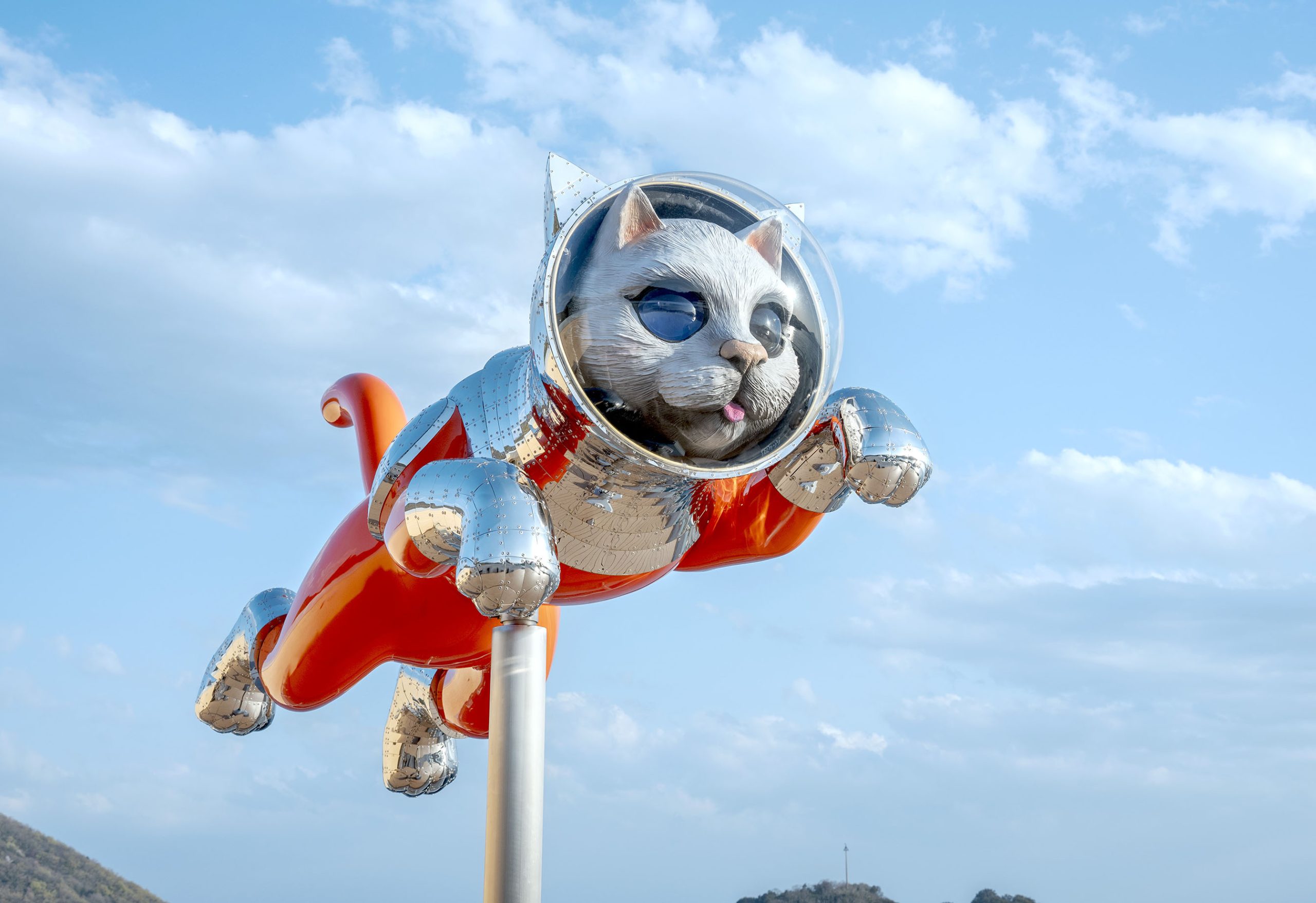 SHIP'S CAT (Jumping) – ヤノベケンジ