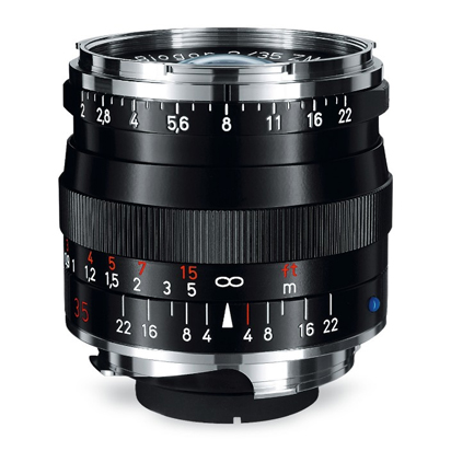 カール ツァイス Carl Zeiss Biogon T* 35mm F2 ZM ブラック BLACK
