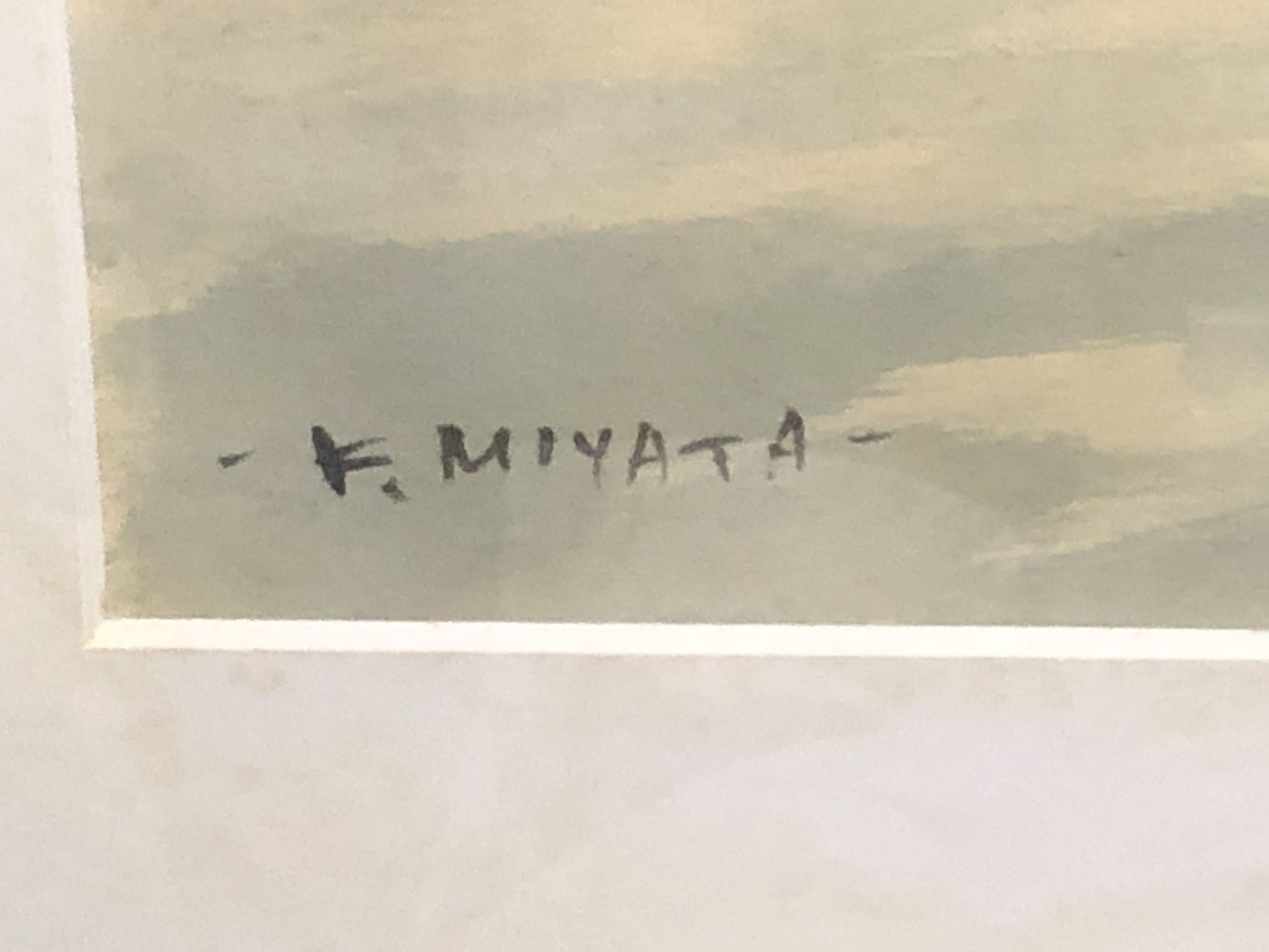 宮田耕二 タイトル不詳 水彩画 | 八事商事 | 絵画レンタル | 愛知県を