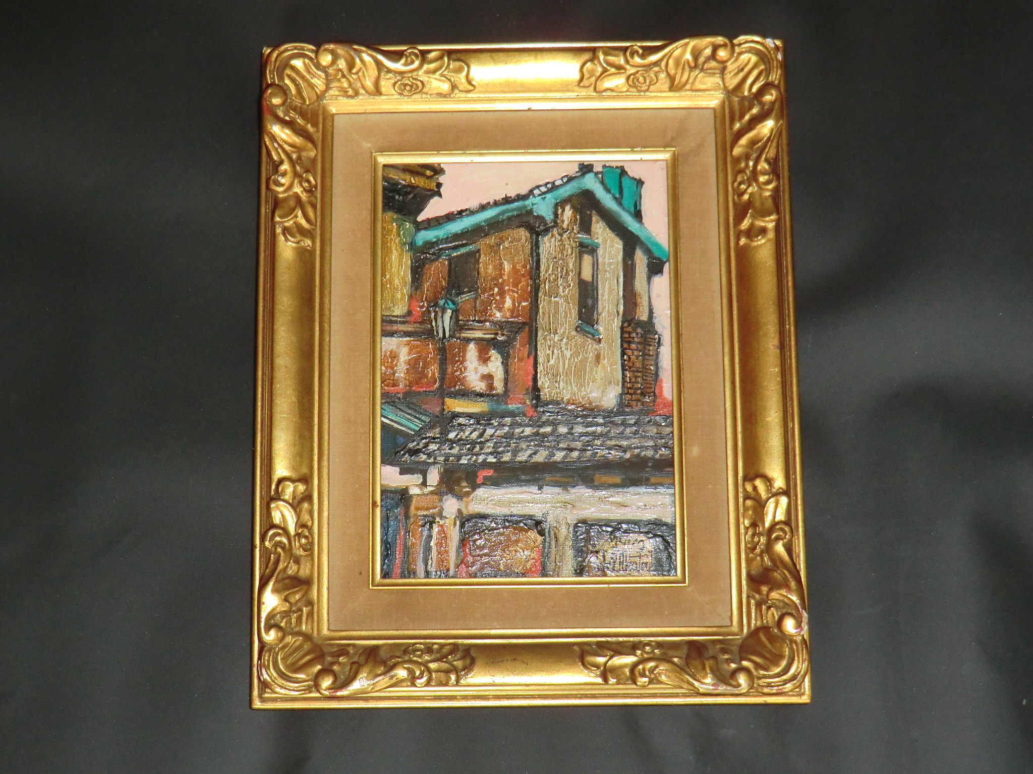 赤塚祐二 「1970風景」 油彩画 SMサイズ | 八事商事 | 絵画レンタル