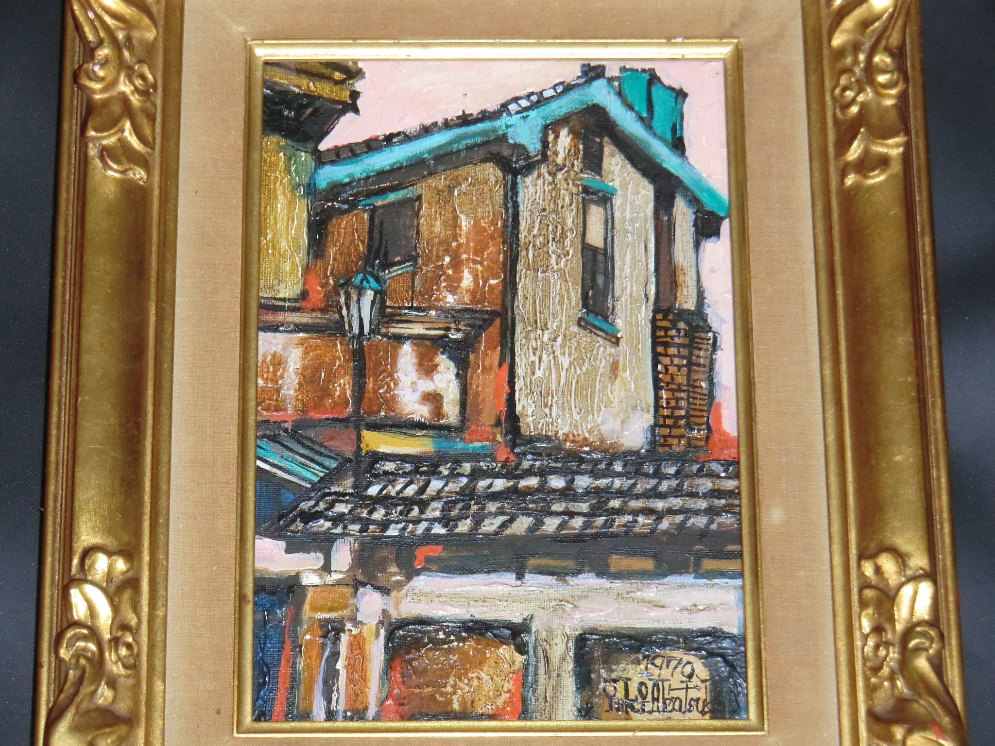 赤塚祐二 「1970風景」 油彩画 SMサイズ | 八事商事 | 絵画レンタル