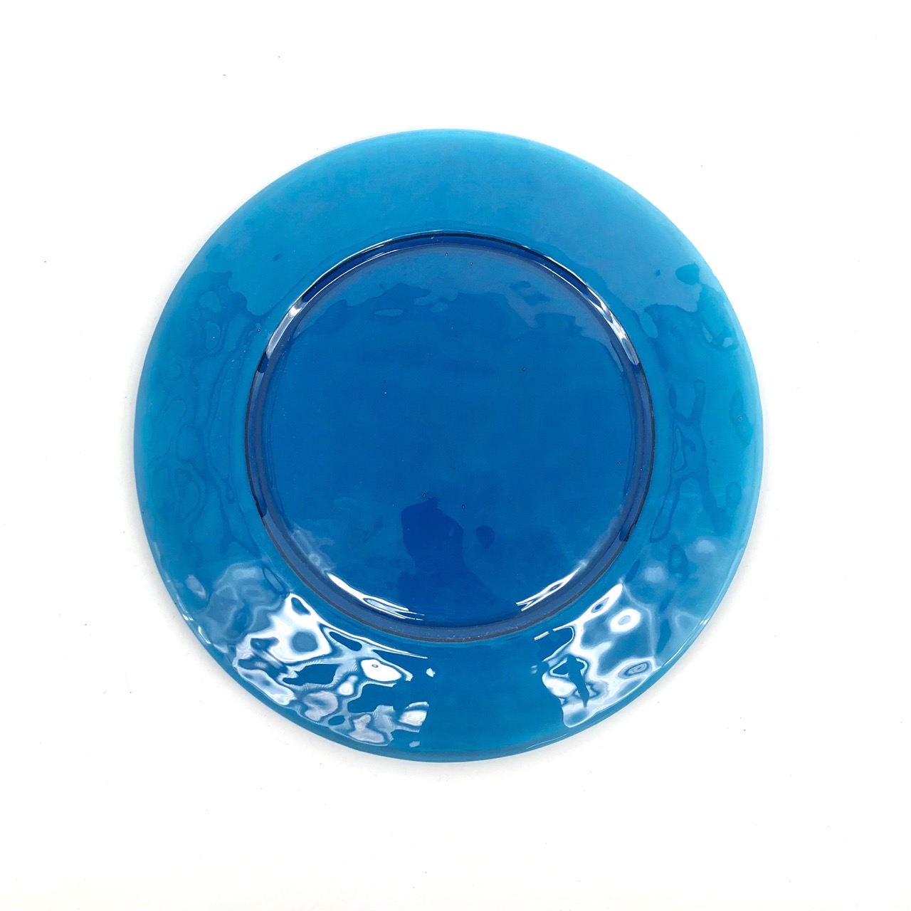Buy Online Happy Disk, Murano Glass plates, 6pcs Varius Colors